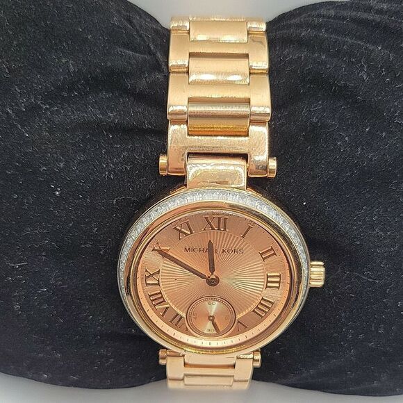 Michael Kors Skylar MK5971 Women's Stainless Steel Analog Dial Watch AM339 - Picture 5 of 11